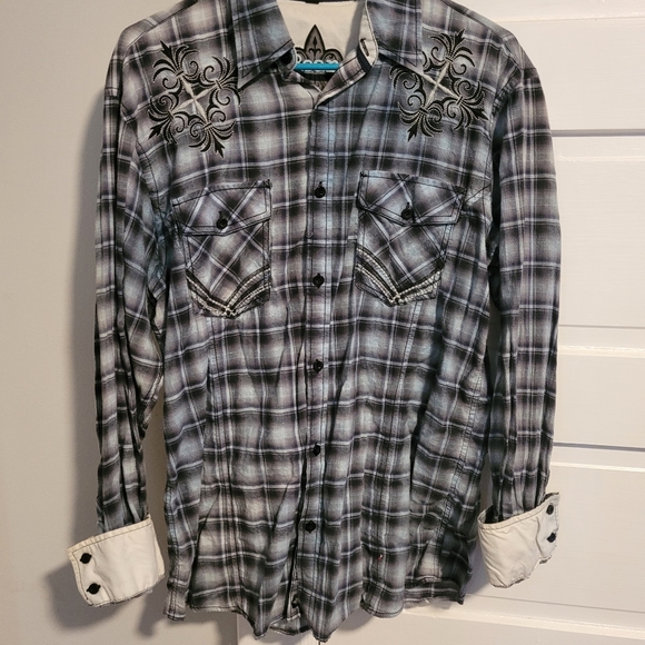 Roar Western Button Down - Picture 1 of 3